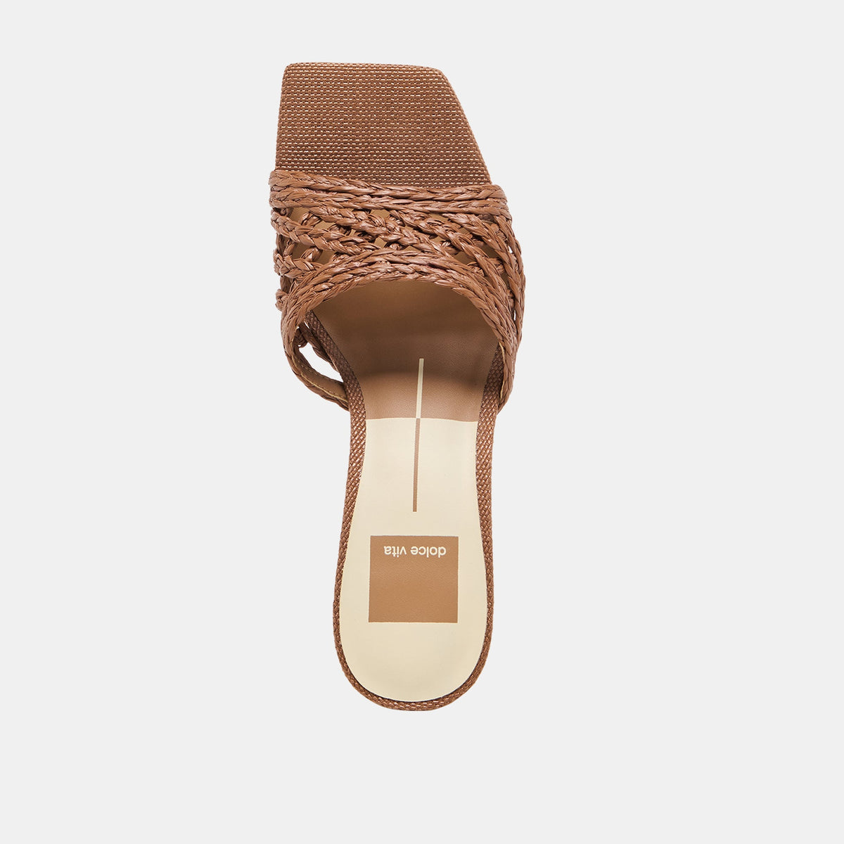 Bowen Cognac Raffia Heels | Dolce Vita Best Price