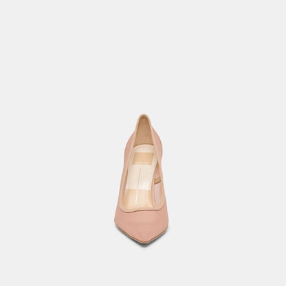 Malory Lt Tan Mesh Heels | Dolce Vita Exclusive