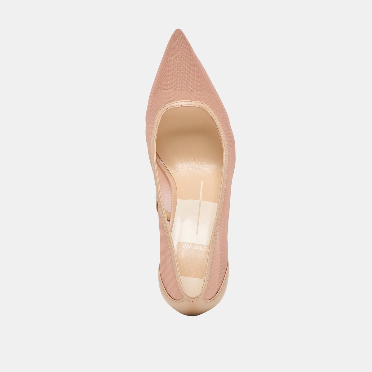 Malory Lt Tan Mesh Heels | Dolce Vita Exclusive