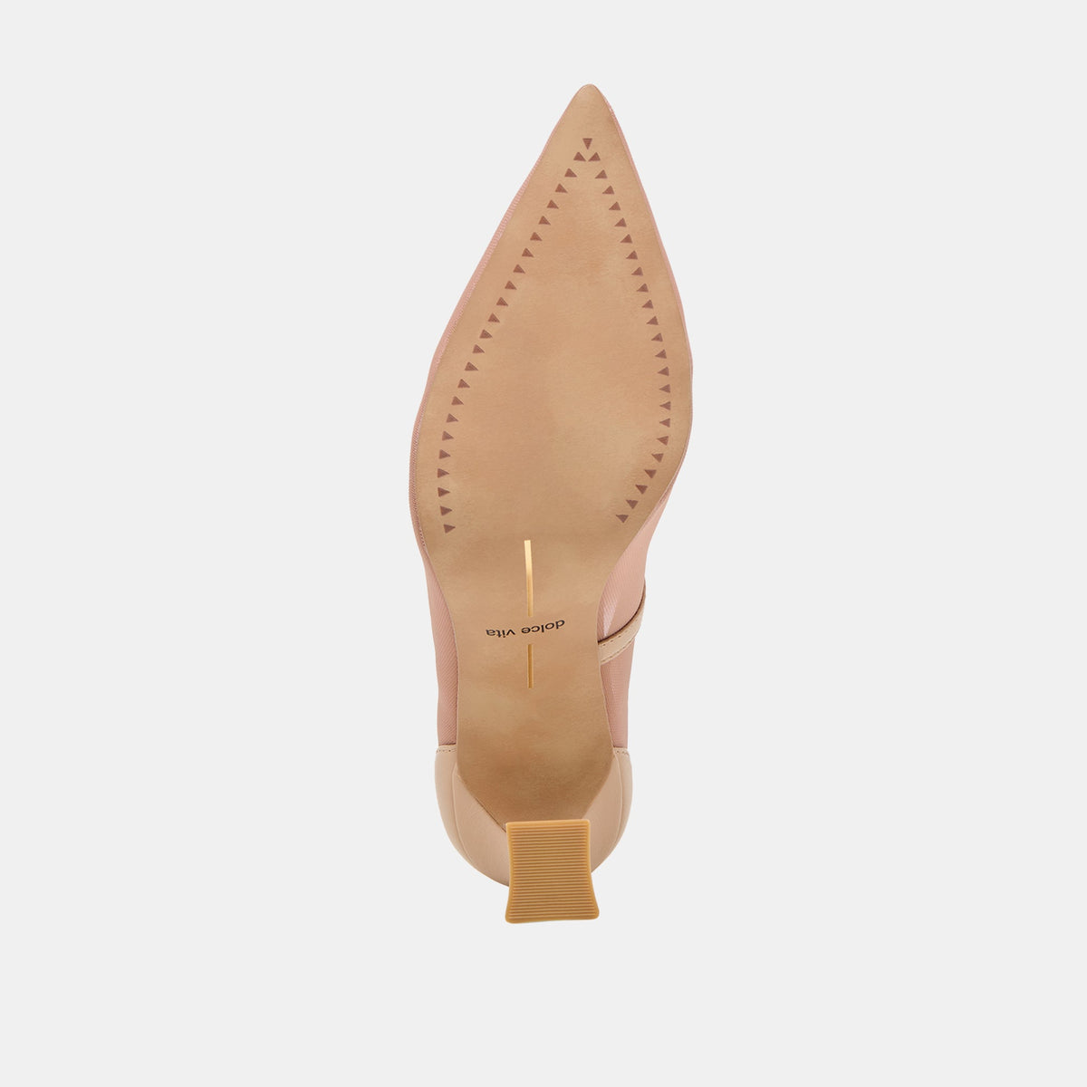 Malory Lt Tan Mesh Heels | Dolce Vita Exclusive