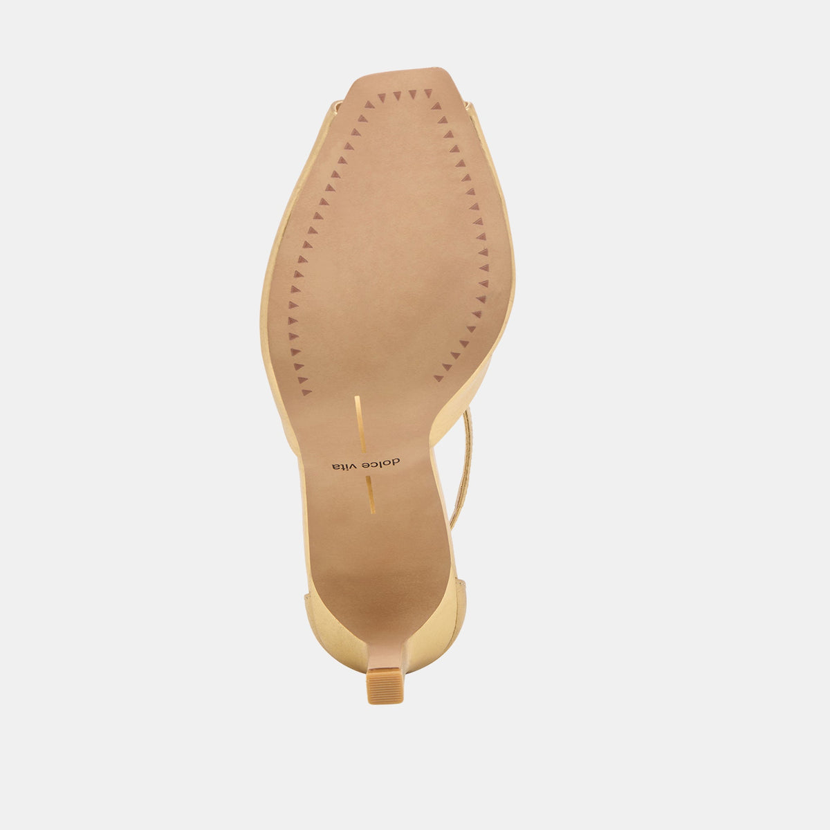 Serlo Gold Crinkle Patent Heels | Dolce Vita Hot Sale