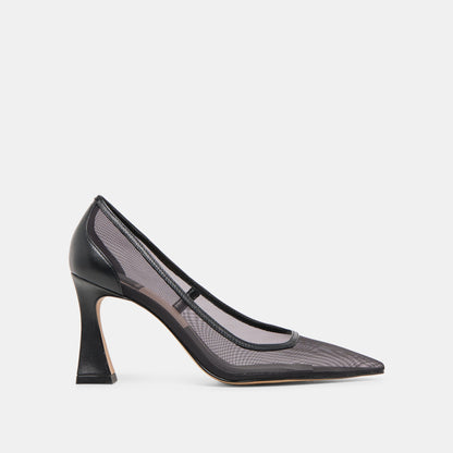 Malory Onyx Mesh Heels | Dolce Vita Customer Favorite