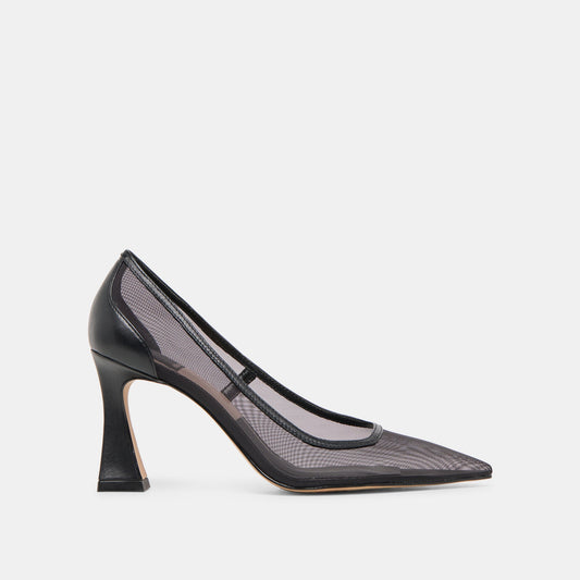 Malory Onyx Mesh Heels | Dolce Vita Customer Favorite