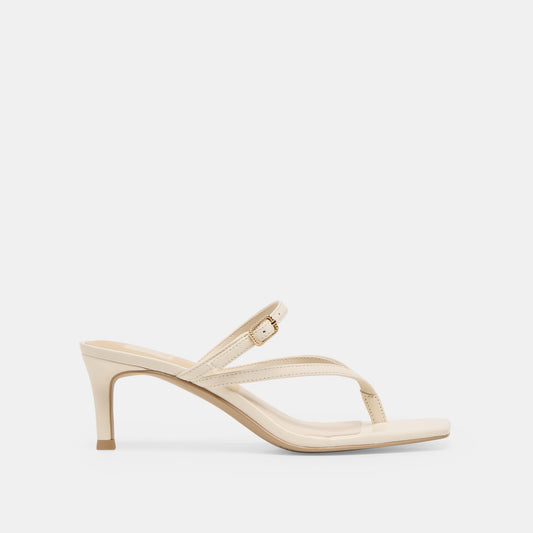 Biaga Off White Leather Heels | Dolce Vita Sale