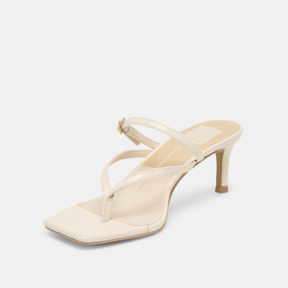 Biaga Off White Leather Heels | Dolce Vita Sale