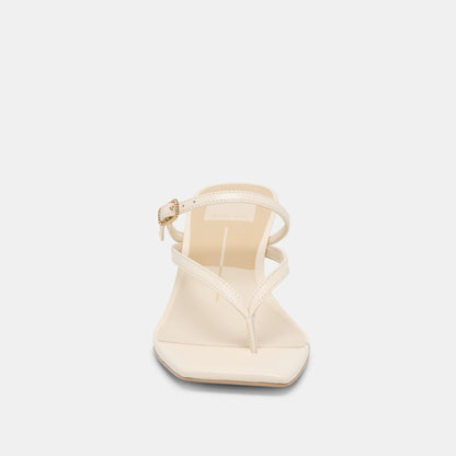 Biaga Off White Leather Heels | Dolce Vita Sale
