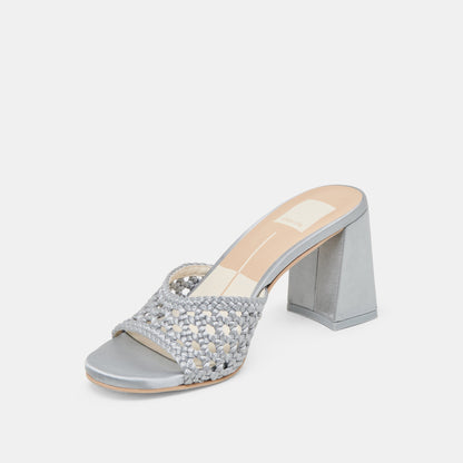 MARGOE HEELS LIGHT BLUE WOVEN SATIN
 – Dolce Vita | Dolce Vita Popular