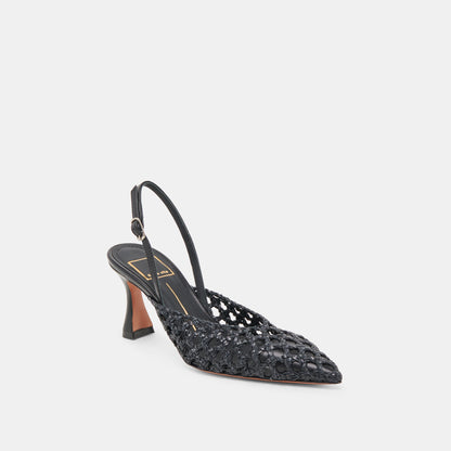 GLORIA HEELS BLACK WOVEN
 – Dolce Vita | Dolce Vita Special Offer