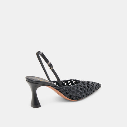 GLORIA HEELS BLACK WOVEN
 – Dolce Vita | Dolce Vita Special Offer