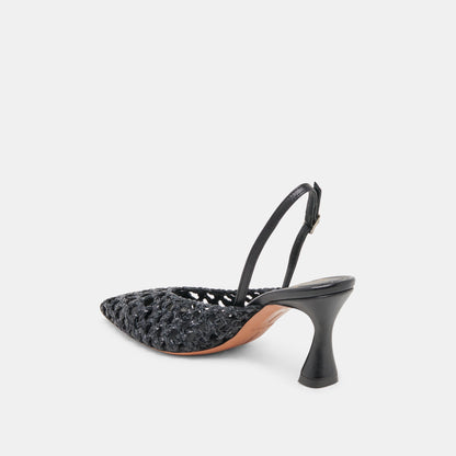 GLORIA HEELS BLACK WOVEN
 – Dolce Vita | Dolce Vita Special Offer