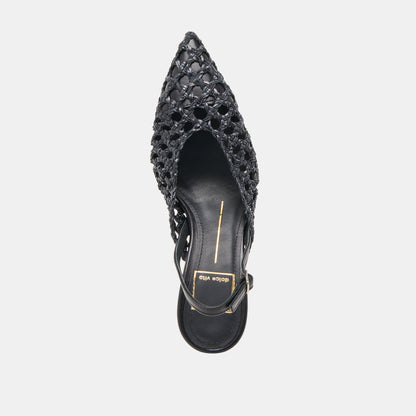 GLORIA HEELS BLACK WOVEN
 – Dolce Vita | Dolce Vita Special Offer