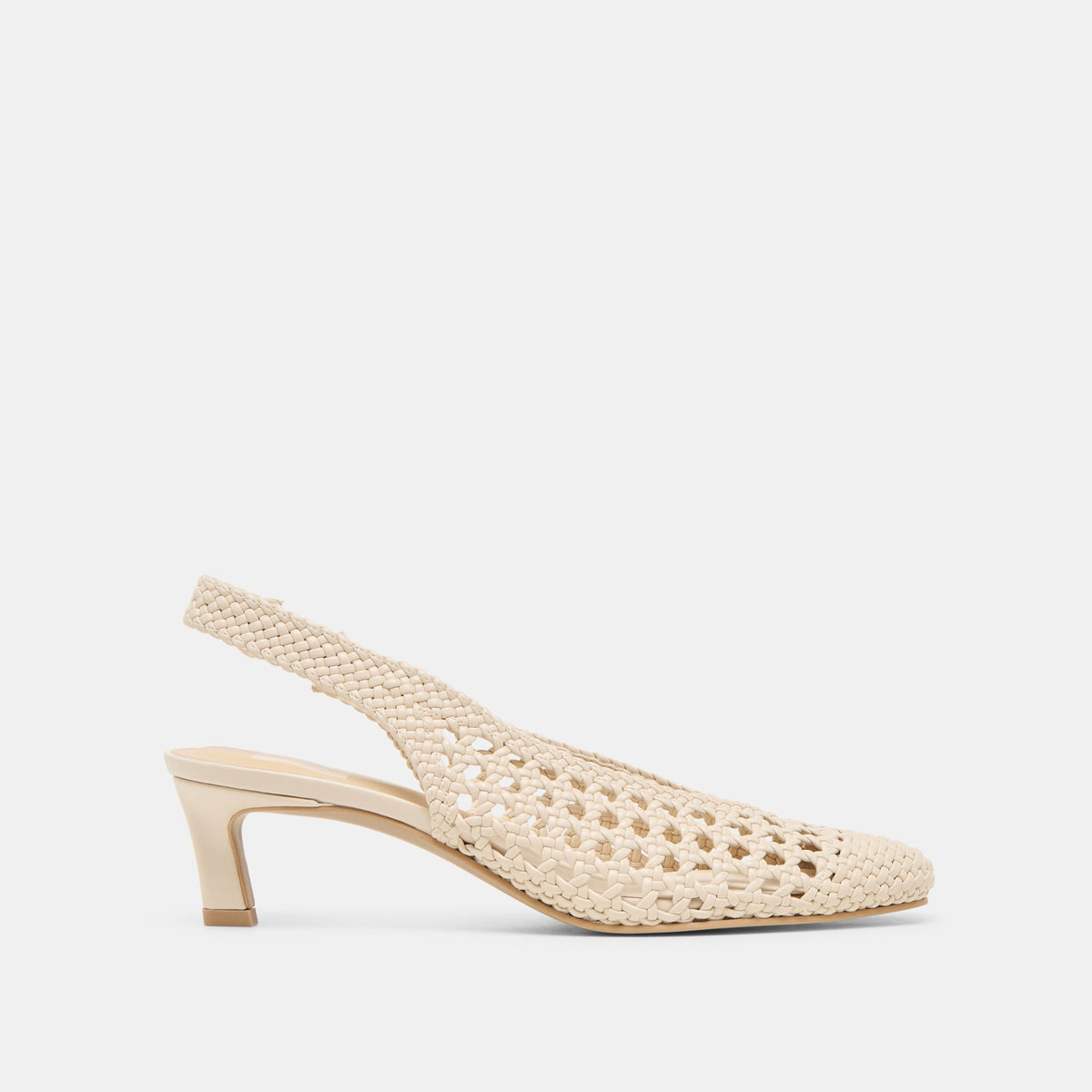 Fawne Creme Woven Stella Heels | Dolce Vita Best Price