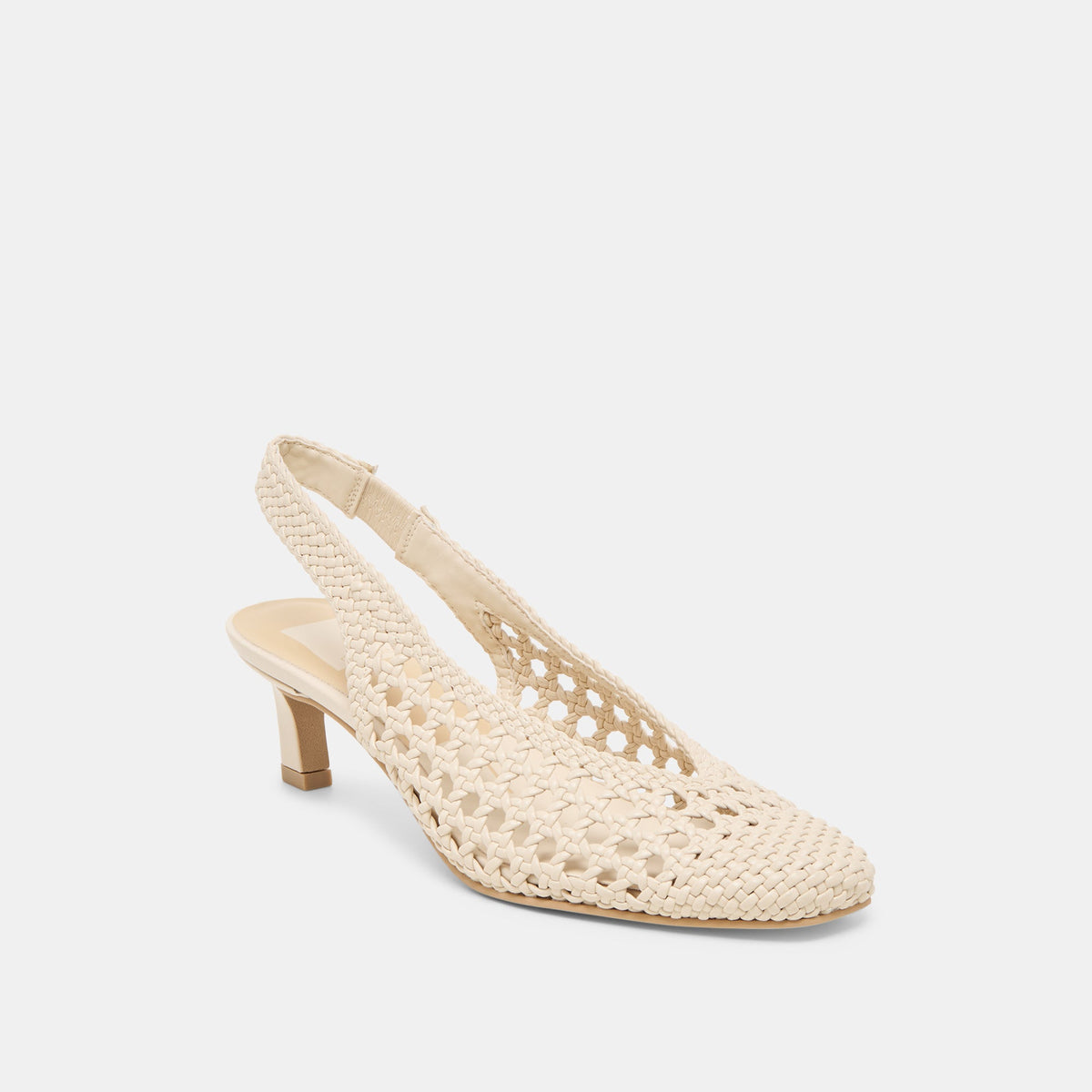 Fawne Creme Woven Stella Heels | Dolce Vita Best Price