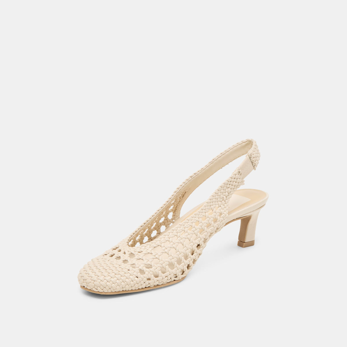 Fawne Creme Woven Stella Heels | Dolce Vita Best Price