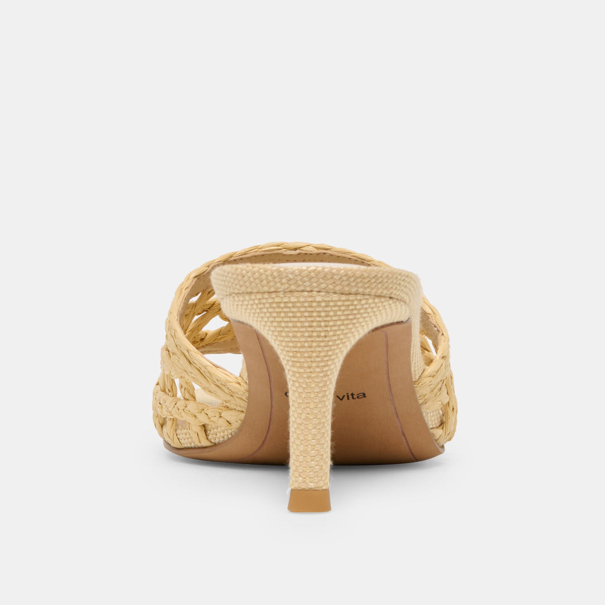 Bowen Lt Natural Raffia Heels | Dolce Vita Exclusive
