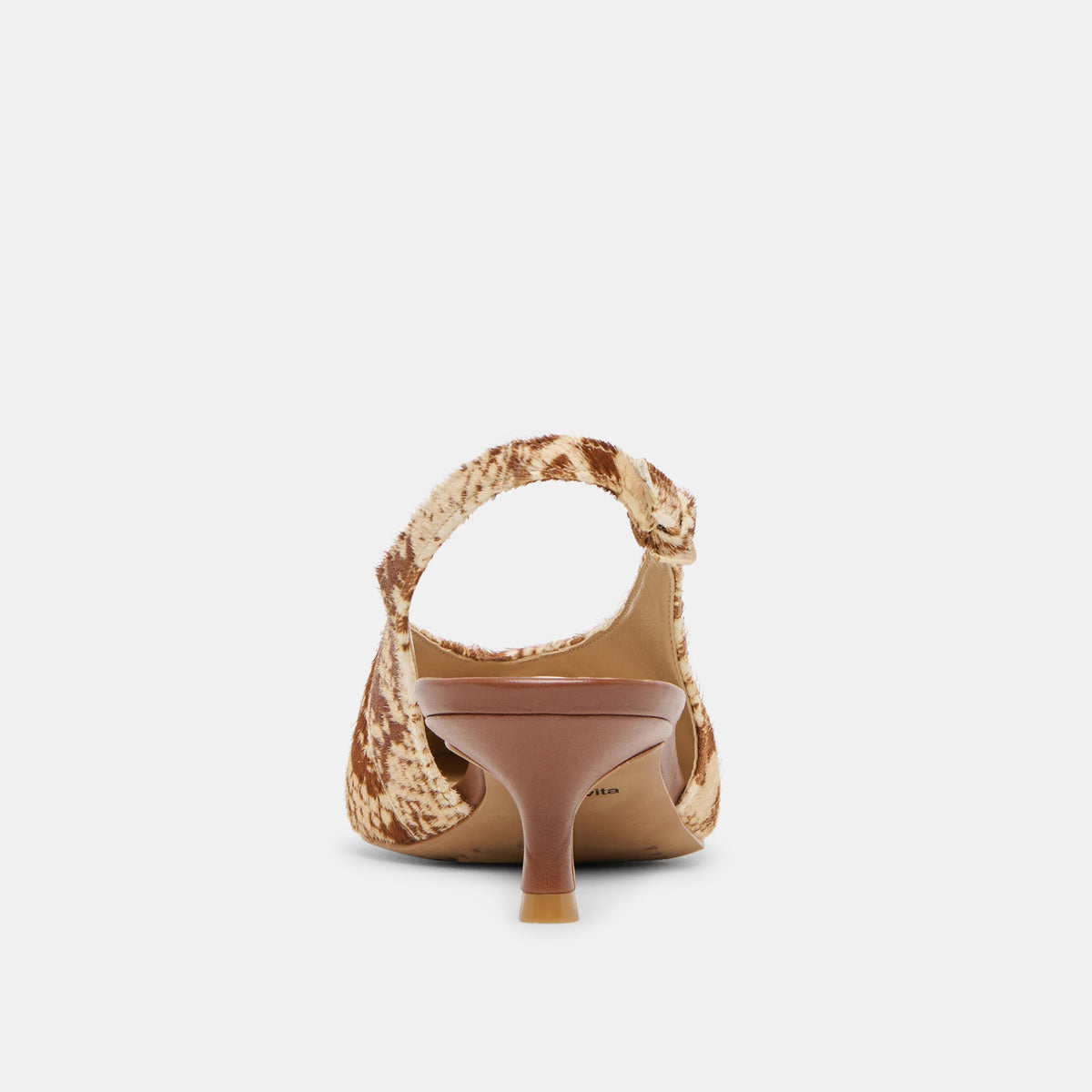 Alenna Brown Snake Calf Hair Heels | Dolce Vita Customer Favorite
