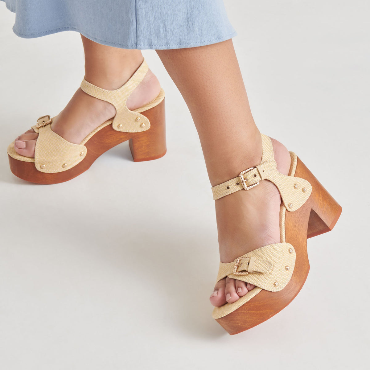 YANDY HEELS LT NATURAL RAFFIA
 – Dolce Vita | Dolce Vita Value
