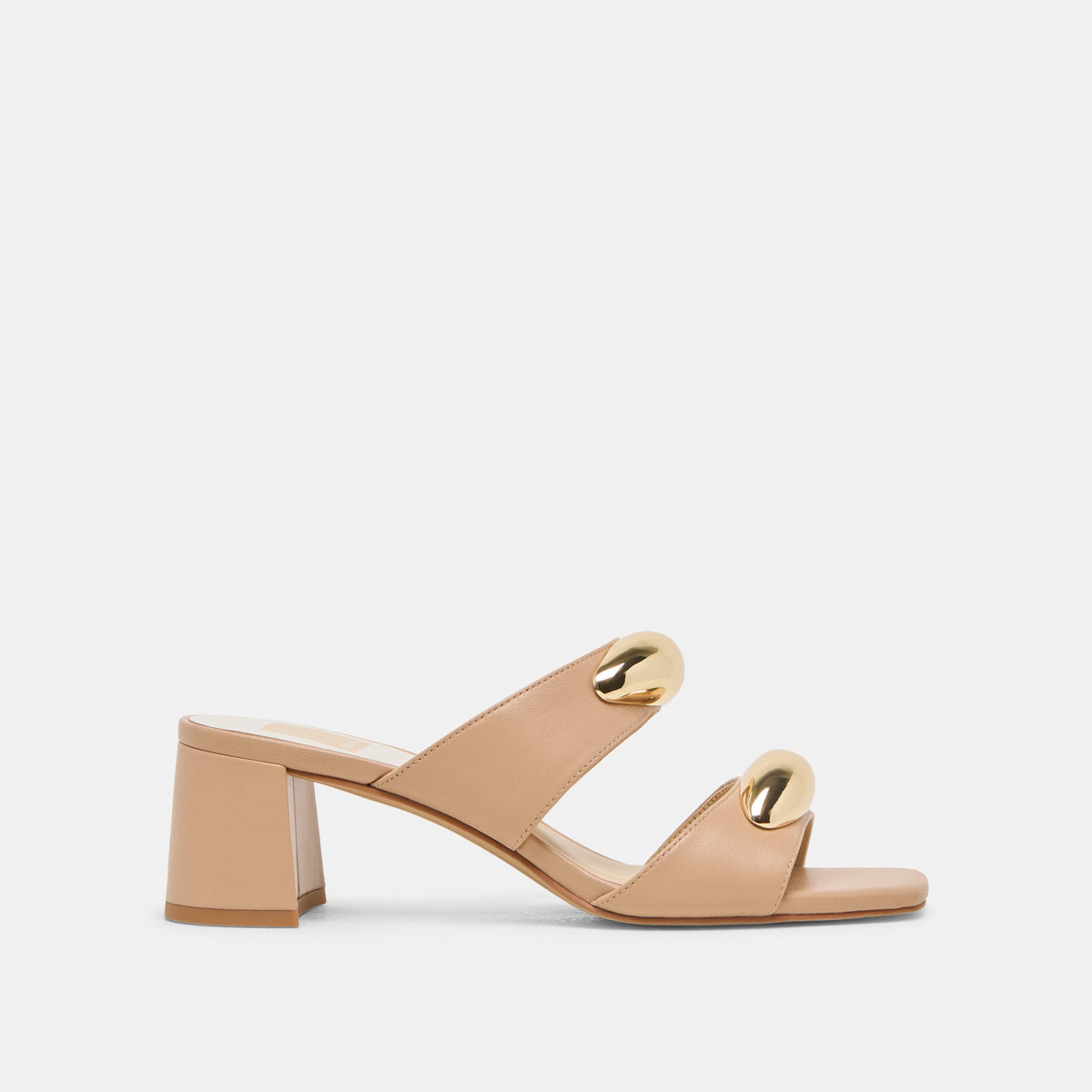 Barnet Light Tan Leather Heels | Dolce Vita Smart Buy