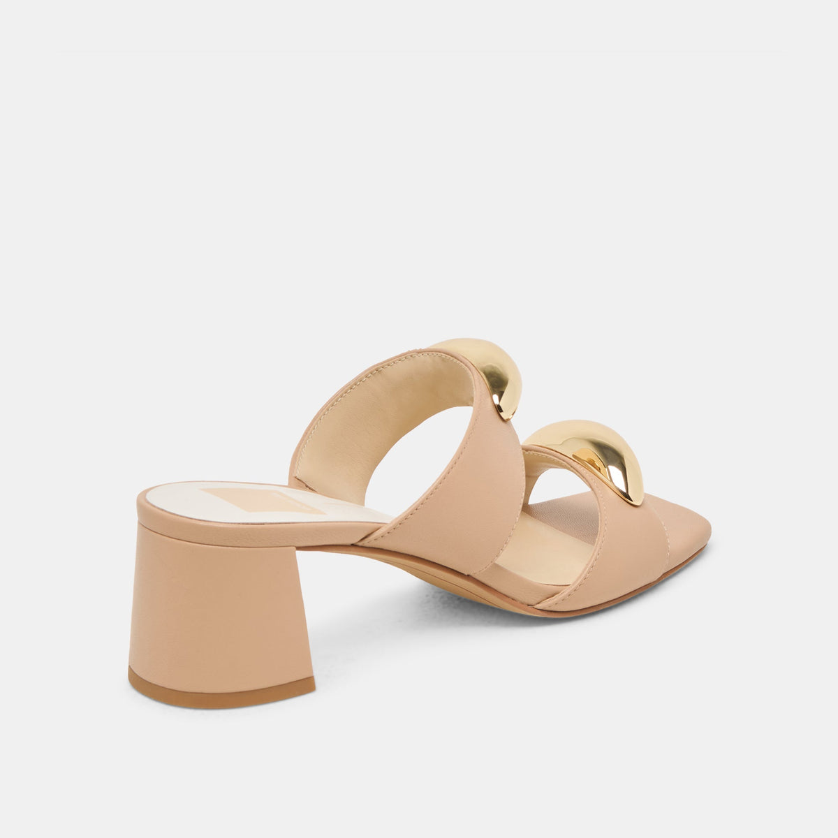 Barnet Light Tan Leather Heels | Dolce Vita Smart Buy