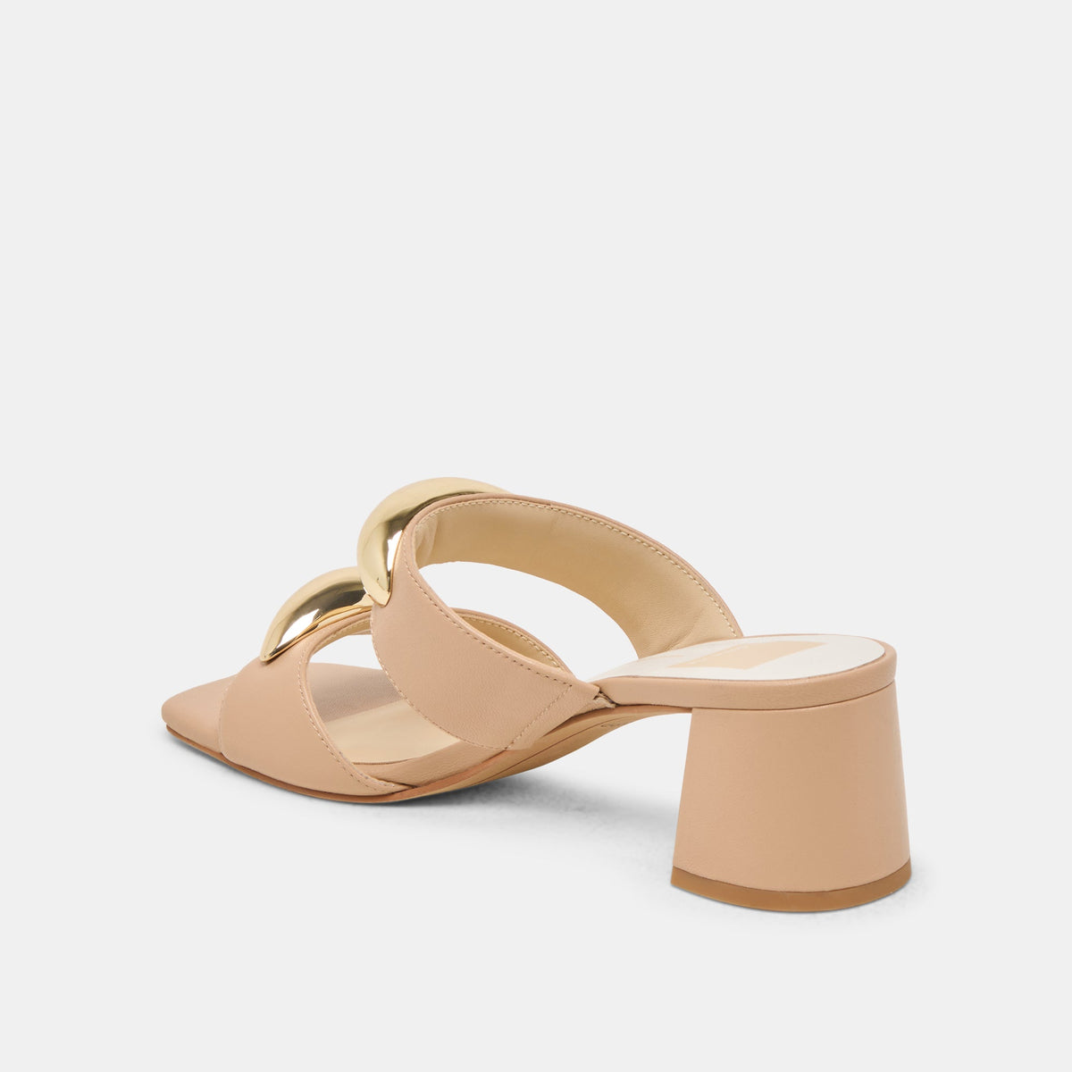 Barnet Light Tan Leather Heels | Dolce Vita Smart Buy