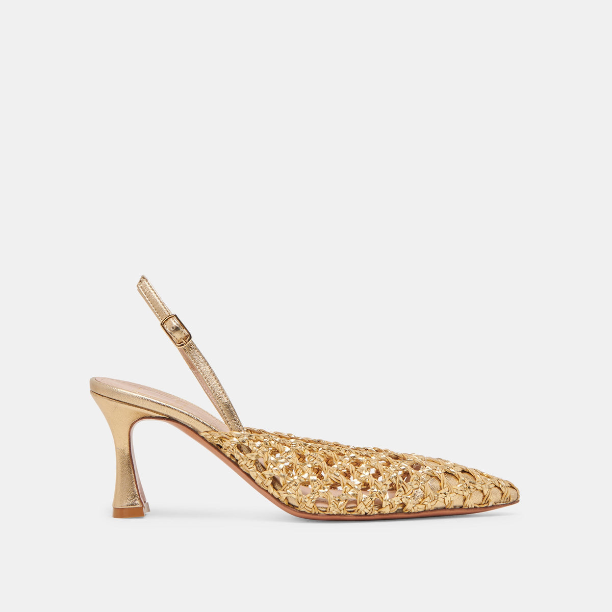 GLORIA HEELS GOLD WOVEN
 – Dolce Vita | Dolce Vita Recommended