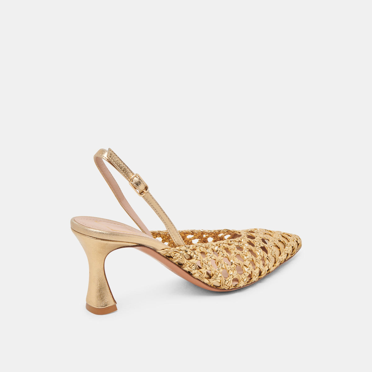 GLORIA HEELS GOLD WOVEN
 – Dolce Vita | Dolce Vita Recommended