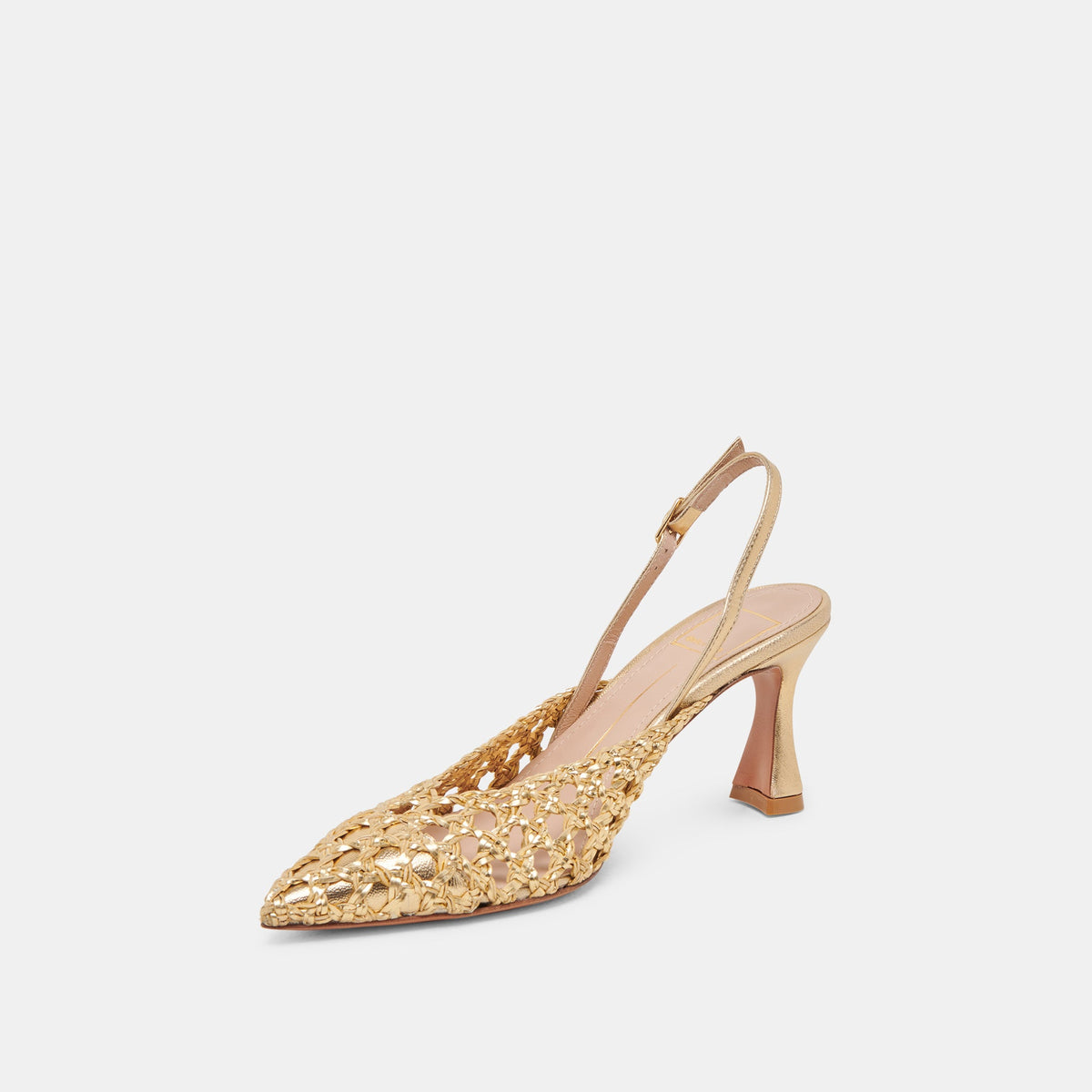 GLORIA HEELS GOLD WOVEN
 – Dolce Vita | Dolce Vita Recommended