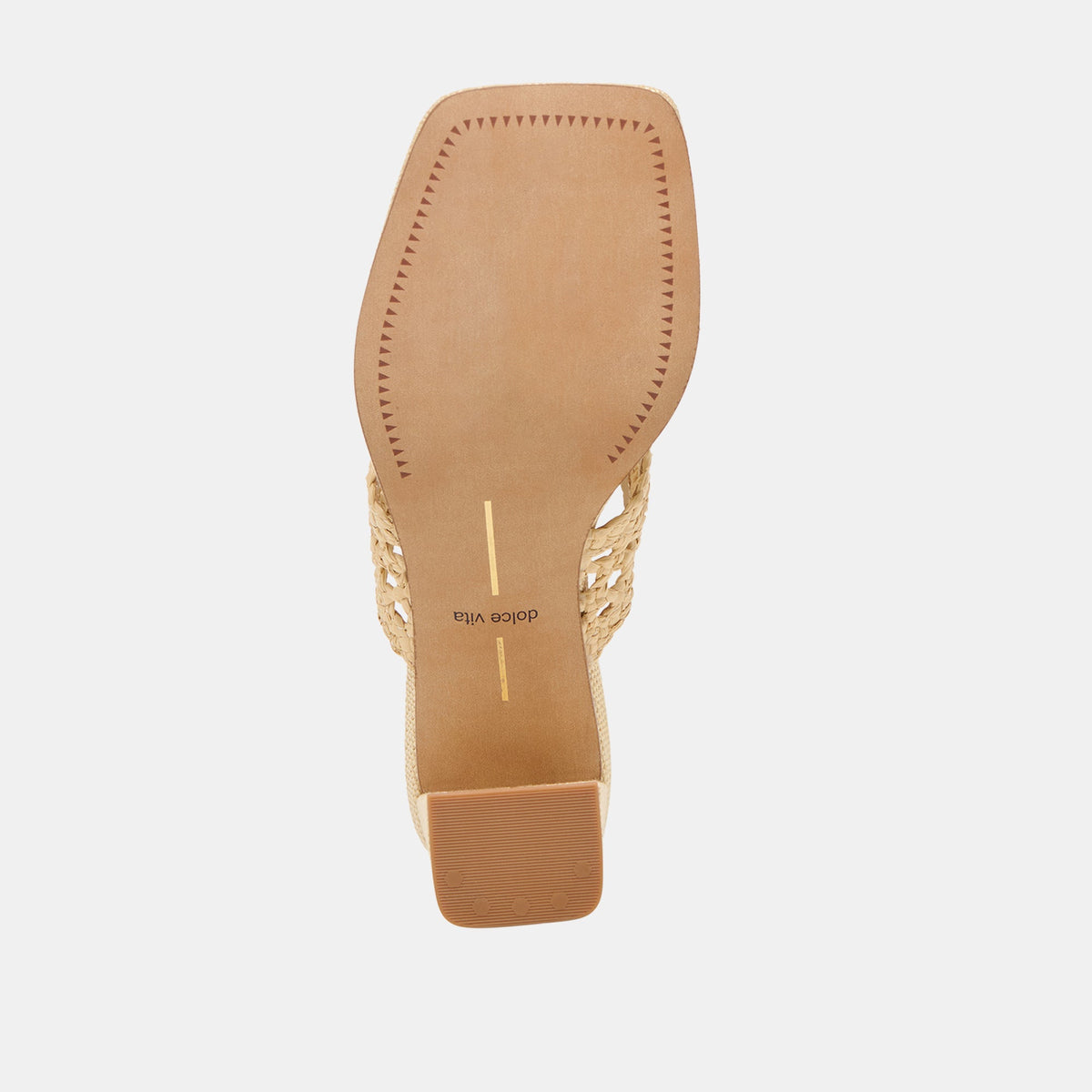 Barlo Lt Natural Woven Raffia Heels | Dolce Vita Discount
