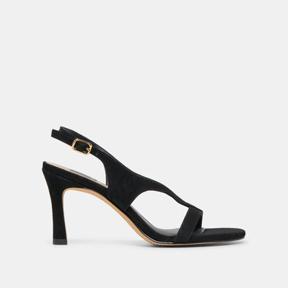 Izela Onyx Suede Heels | Dolce Vita Smart Buy