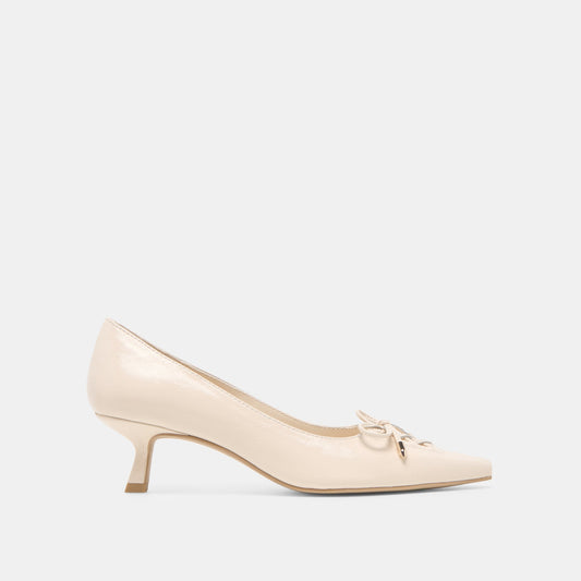 Clarie Bone Crinkle Patent Leather Heels | Dolce Vita Great Value