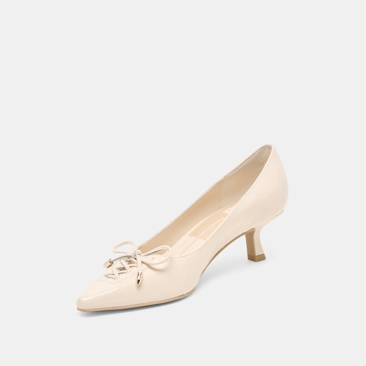 Clarie Bone Crinkle Patent Leather Heels | Dolce Vita Great Value