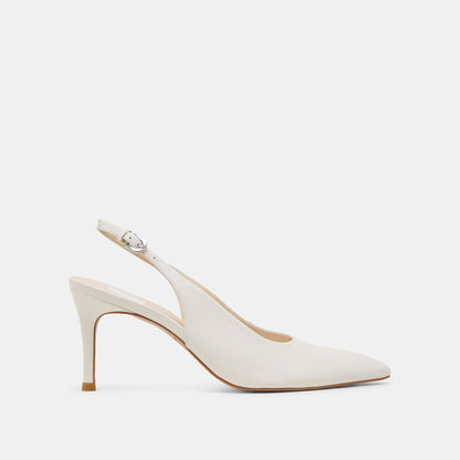 ELASI HEELS WHITE LEATHER
 – Dolce Vita | Dolce Vita Trending