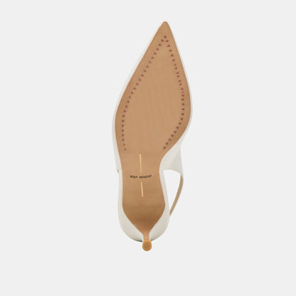 ELASI HEELS WHITE LEATHER
 – Dolce Vita | Dolce Vita Trending