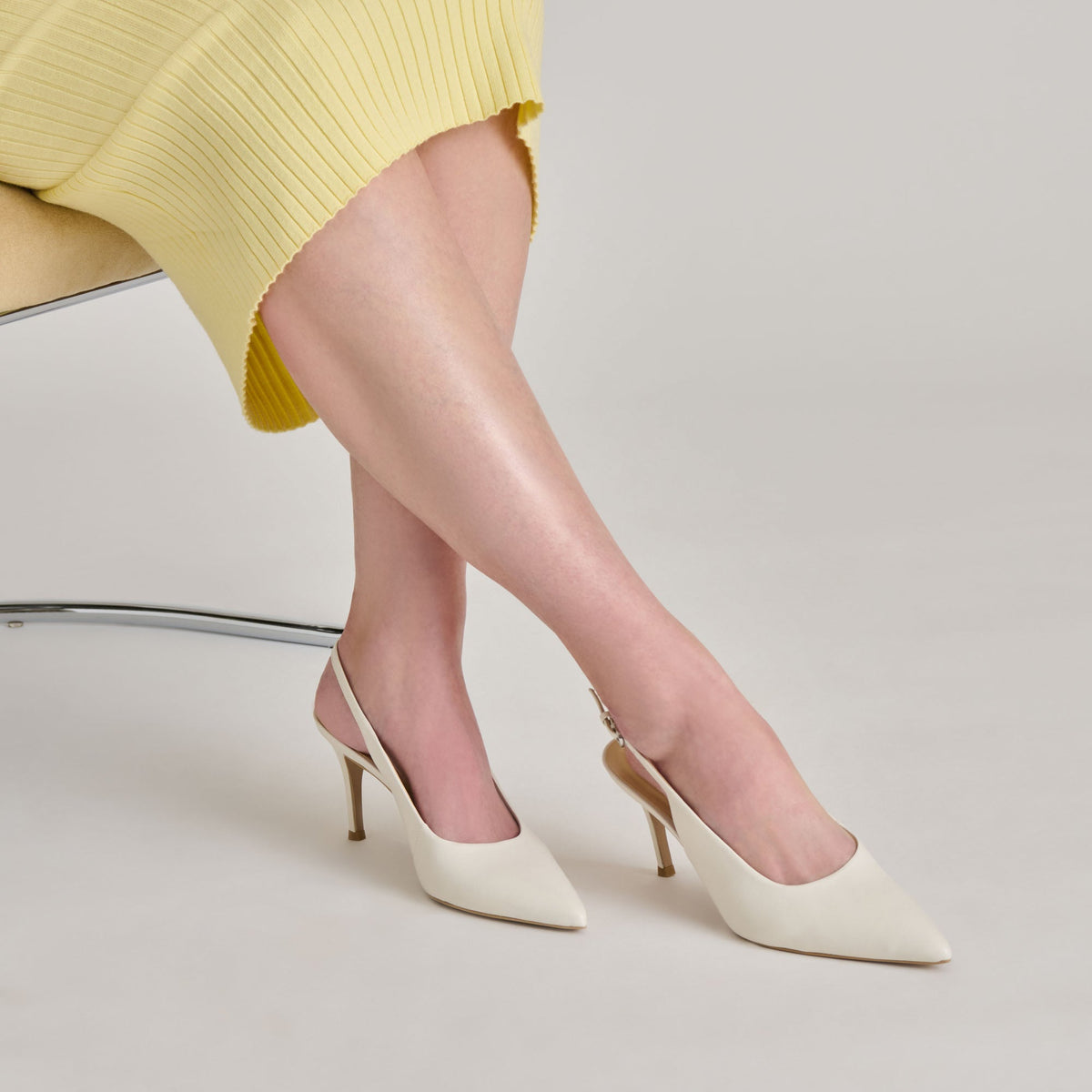 ELASI HEELS WHITE LEATHER
 – Dolce Vita | Dolce Vita Trending