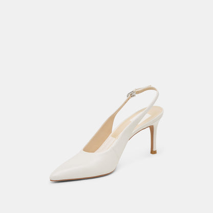 ELASI HEELS WHITE LEATHER
 – Dolce Vita | Dolce Vita Trending