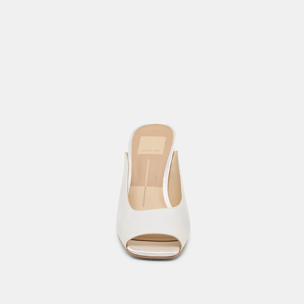 Sabela Off White Satin Heels | Dolce Vita Top Pick