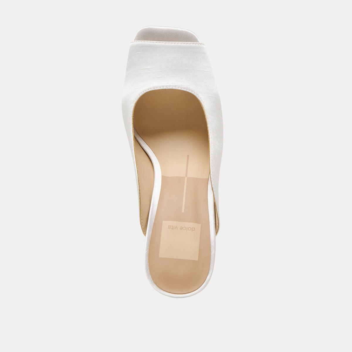 Sabela Off White Satin Heels | Dolce Vita Top Pick