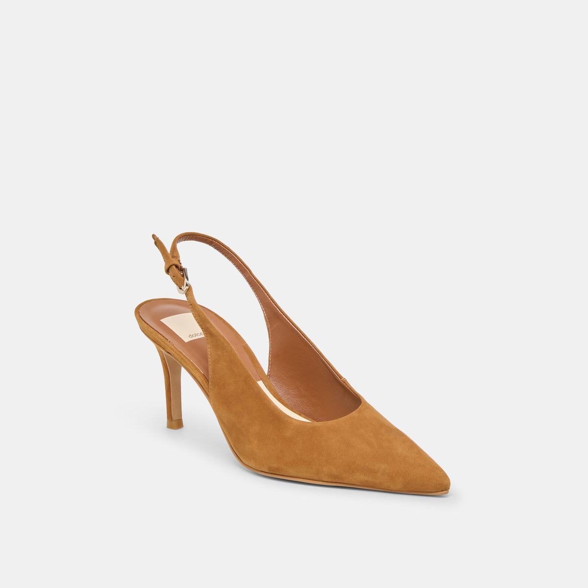 Elasi Brown Nubuck Heels | Dolce Vita Deals