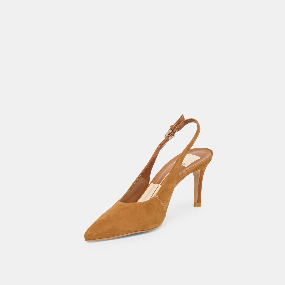 Elasi Brown Nubuck Heels | Dolce Vita Deals