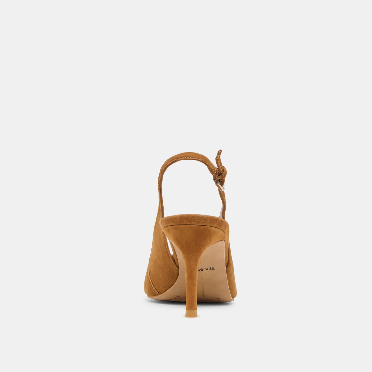Elasi Brown Nubuck Heels | Dolce Vita Deals