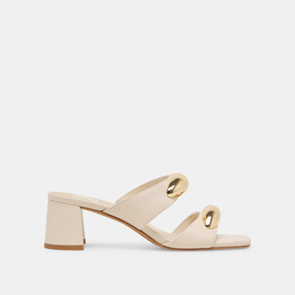 Barnet Bone Leather Heels | Dolce Vita Latest