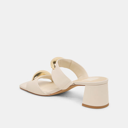 Barnet Bone Leather Heels | Dolce Vita Latest