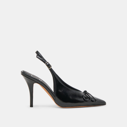 GEENA HEELS BLACK LEATHER
 – Dolce Vita | Dolce Vita Best Price