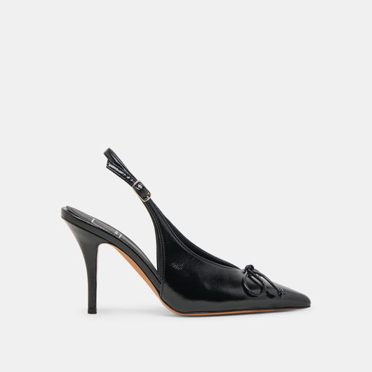 GEENA HEELS BLACK LEATHER
 – Dolce Vita | Dolce Vita Best Price