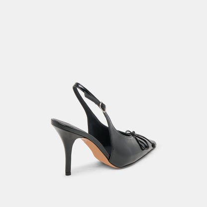GEENA HEELS BLACK LEATHER
 – Dolce Vita | Dolce Vita Best Price