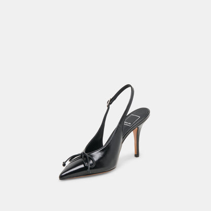 GEENA HEELS BLACK LEATHER
 – Dolce Vita | Dolce Vita Best Price
