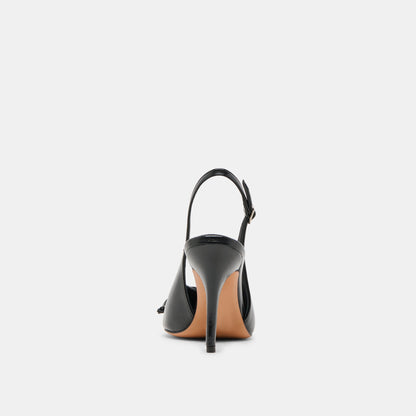 GEENA HEELS BLACK LEATHER
 – Dolce Vita | Dolce Vita Best Price