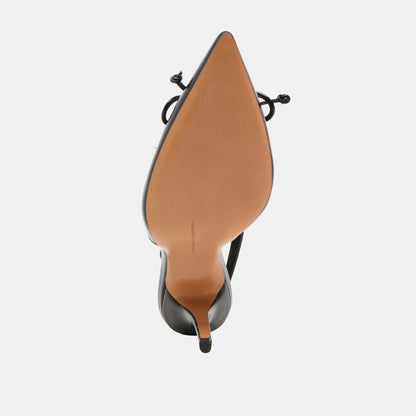 GEENA HEELS BLACK LEATHER
 – Dolce Vita | Dolce Vita Best Price