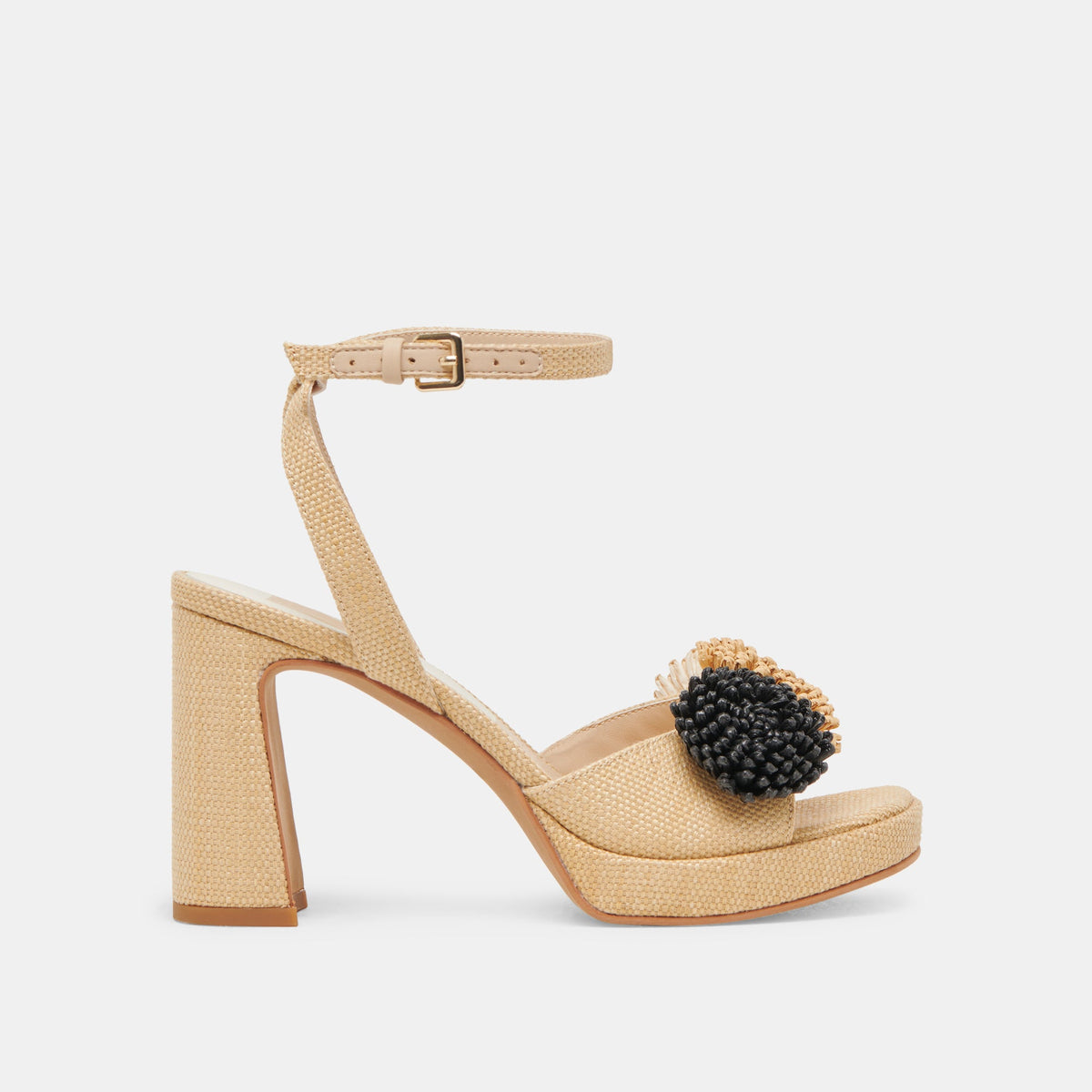OLIVEA HEELS BLACK NATURAL RAFFIA
 – Dolce Vita | Dolce Vita Trending
