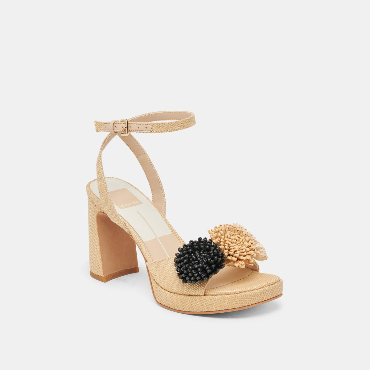OLIVEA HEELS BLACK NATURAL RAFFIA
 – Dolce Vita | Dolce Vita Trending